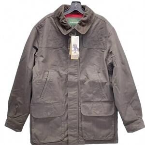 NEW ORVIS men's heritage field coat in olive